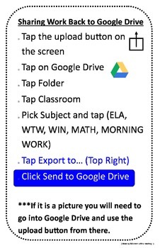 Preview of Google Drive and Google Classroom
