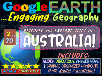 Preview of Google Earth: Engaging Geography assignment - AUSTRALIA