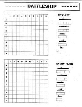 Preview of Battleship Game