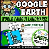 Google Earth World Famous Landmarks Scavenger Hunt 1 (Lati