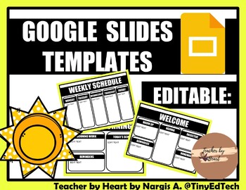 Preview of Google Edible Slides Templates (NO PREP)