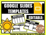 Google Edible Slides Templates (NO PREP)