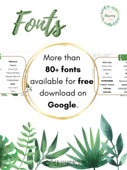 Preview of Google Fonts 