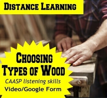 Preview of Google Form: Choosing Wood for Woodworking 