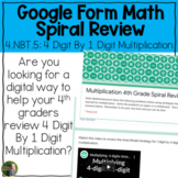 Google Form Multiplication 1 Digit by 4 Digit Review