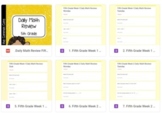 Google Forms Assessments Maths Daily Math Review 5th Grade