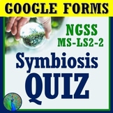 Google Forms Ecosystems Symbiosis Quiz Relationships Betwe