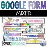 Google Forms Headers Mixed