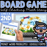 Google Forms Math Assessment | Counting Coins | Self-Gradi