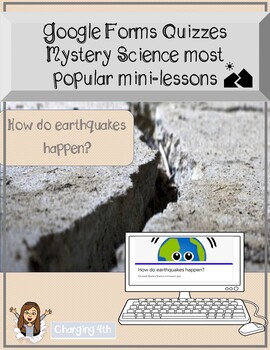 Preview of Google Forms Quiz- Mystery Science for Distance Learning - Earthquakes