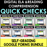 Google Forms Reading Comprehension Assessments | Digital S