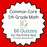 Google Forms & Word Docs - Common Core 5th Grade Math Quiz