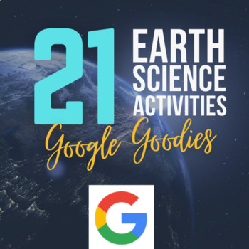 Preview of Google Goodies: Earth Science Digital Resources - 21+ at 25% off