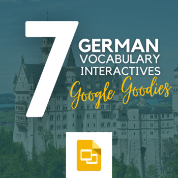 Preview of Google Goodies: German Vocabulary Interactives - 6+ activities @ 40% off!