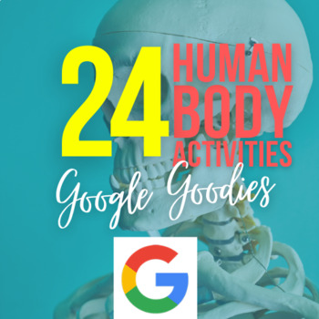 Preview of Google Goodies: Human Body Interactives & Quizzes - 24+ digital resources!