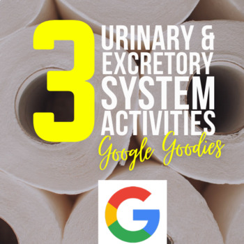 Preview of Google Goodies: Urinary & Excretory Systems - 3 Engaging Resources at 25% off!