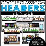 Google Headers Bundle | Distance Learning | Virtual Learning