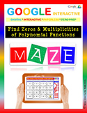 Find Zeros & Multiplicities of Polynomial Functions -Googl