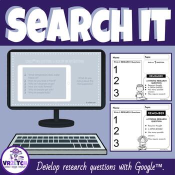 Preview of Search It: Research Questions with Google