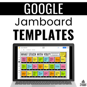 Google Jamboard Templates by Pocketful of Primary TpT