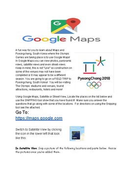 google maps field trip