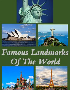 Google Maps Scavenger Hunt Famous Landmarks of the World Digital by CC ...