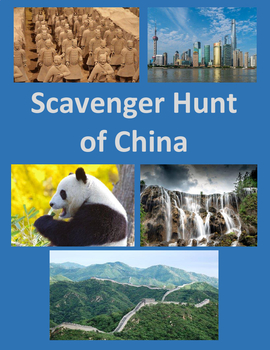 Preview of Google Maps Scavenger Hunt of China Digital