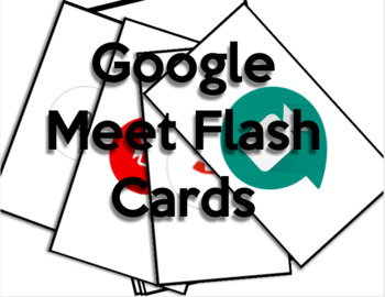Preview of Google Meet Feature Flash Cards