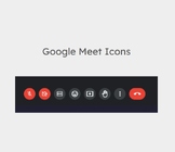 Google Meet Icons Slides