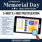 Google Pixel Art Math Long Multiplication Memorial Day Dig