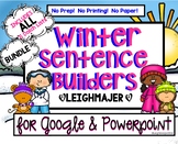 Google & Powerpoint Winter Sentence Builders - ALL 5 SETS!