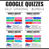 Google Quizzes Bundle for ELA Skills | Progress Monitoring