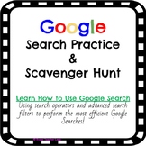 Google Search Practice and Scavenger Hunt