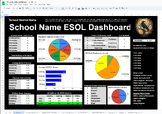 Google Sheet ESL Dashboard for ELPA21
