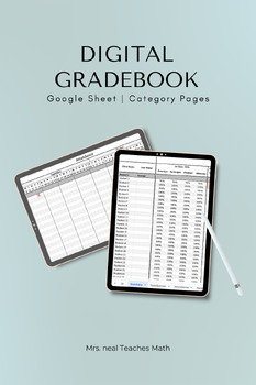 Preview of Google Sheet Gradebook