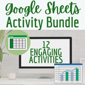 Preview of Google Sheets Activities Bundle