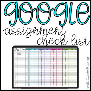 google sheets assignment #2