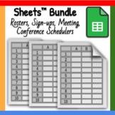 Google Sheets ™ Bundle︱Attendance Roster, Signup, Meeting,