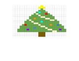 Google Sheets Christmas Fill In #1 - Christmas Tree