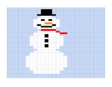 Google Sheets Christmas Fill In #3 - Snowman