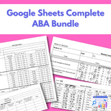 Google Sheets Complete ABA BUNDLE