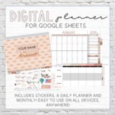 Google Sheets Digital School Planner