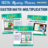 Multi Digit by 1 Digit Multiplication Easter Digital Myste