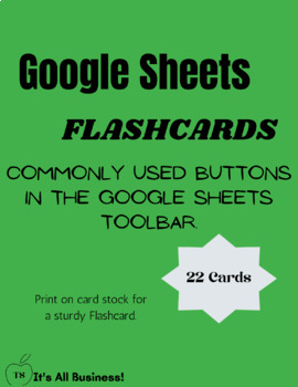 Preview of Google Sheets Flashcards
