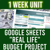 Google Sheets Fun Project on Personal Finance | 1 Week Uni