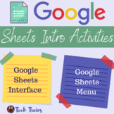 Google Sheets Intro Activities