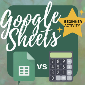 Preview of Google Sheets Introduction Activity