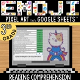Google Sheets Pixel Art with Emojis | 3rd Grade Nonfiction