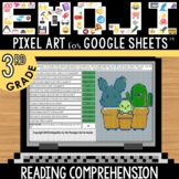 Google Sheets Pixel Art with Emojis | 3rd Grade Nonfiction