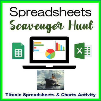 Preview of Google Sheets Scavenger Hunt Activity | Microsoft Excel The Titanic
